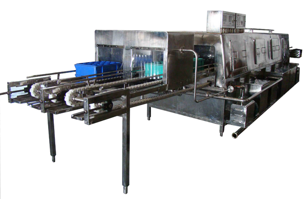 Double Track Type (Standard) Crate Washer