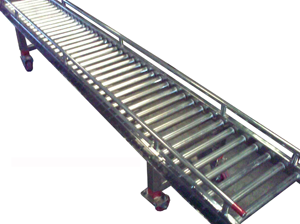 Gravity Roller Conveyor with wheels