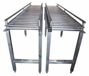 Gravity Roller Conveyor with Ball feets