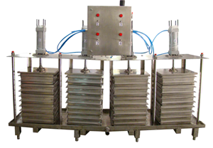 Pneumatic Paneer Press, Cap.: 200 Kg/Hr.