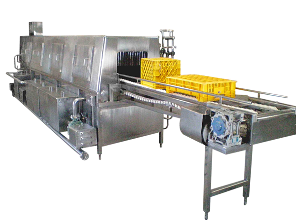 Single Track Type (Standard) Crate Washer