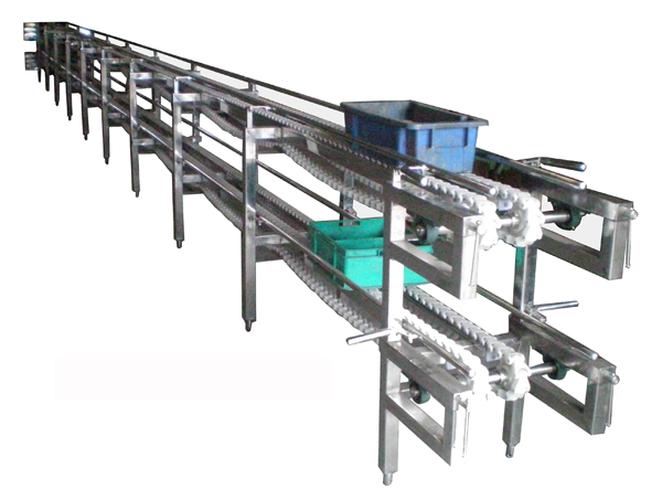 Two - tier Crate Conveyor